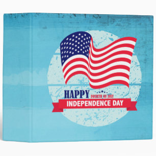 Classeur Joyeux Jour de l'Indépendance Illustration du drap