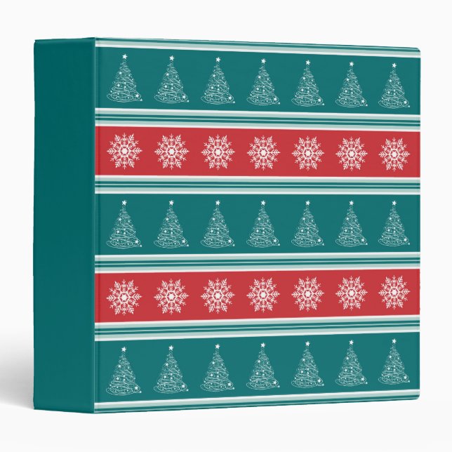 Classeur Joyeux Noël (Devant/Côté)