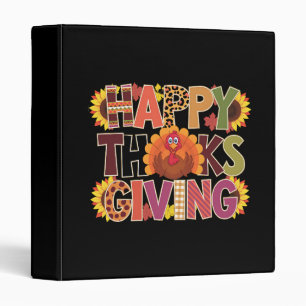 Classeur Joyeux Thanksgiving Dinde Drôle de saison de citro