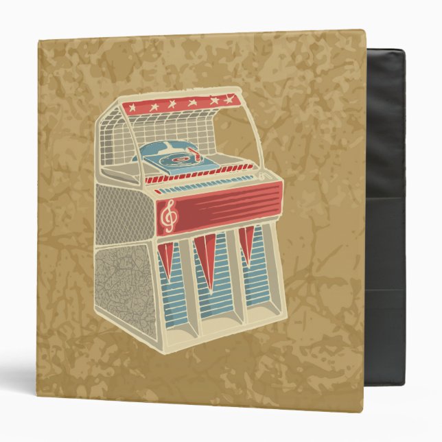 Classeur Juke-box (Devant/Intérieur)
