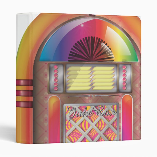 Classeur Jukebox (Devant/Côté)