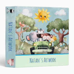 Classeur Jungle Baby Animals Artisanat pour enfants