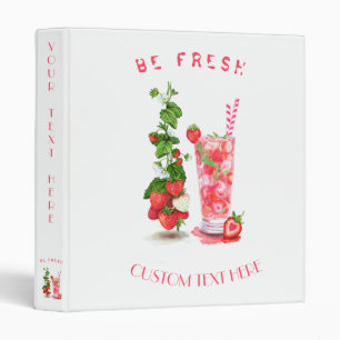 Classeur Jus de fraise frais Boisson Cool - Fruits d'été