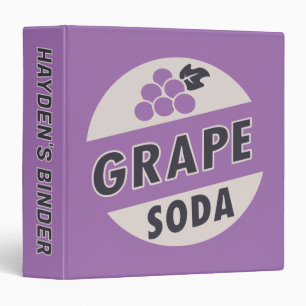 Classeur JUSQU' Soda de raisin
