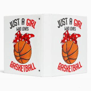 Classeur Juste une fille qui aime Basketball Girl