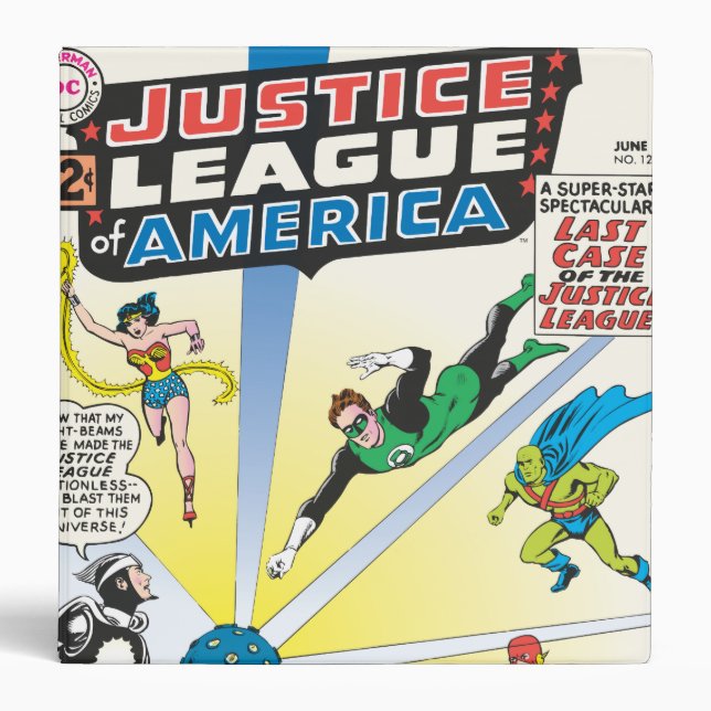 Classeur Justice League of America Numéro 12 - Juin (Devant)