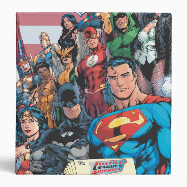 Classeur Justice League of America Première question (Devant)