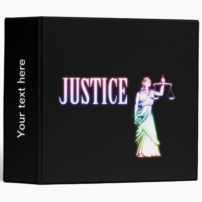Classeur Justice | Themis (Devant/Côté)
