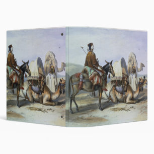 Classeur Kafila avec un chameau soutenant un Hodesh,