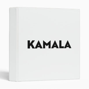 Classeur Kamala moderne typographie audacieuse minimaliste 