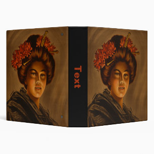 Classeur Karama : Actrice japonaise Romance Geisha