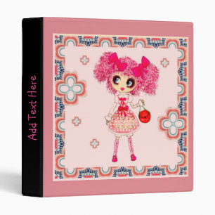 Classeur Kawaii Girl tellement mignonne et douce