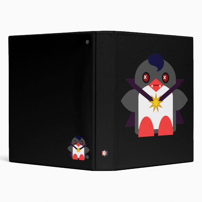Classeur Kawaii Penguin Vampire (Arrière-plan)