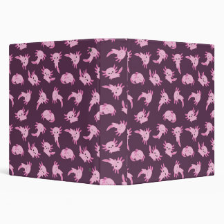 Classeur Kawaii Pink Axolotl