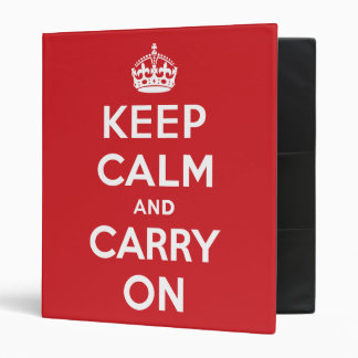 Classeur Keep Calm and Carry