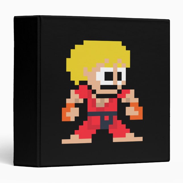 Classeur Ken à 8 bits (Devant/Côté)