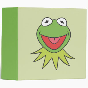 Classeur Kermit la tête de dessin de la grenouille