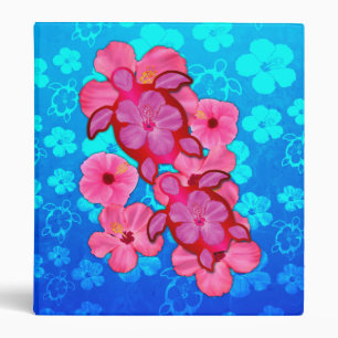 Classeur Ketmie et tortues roses de Honu