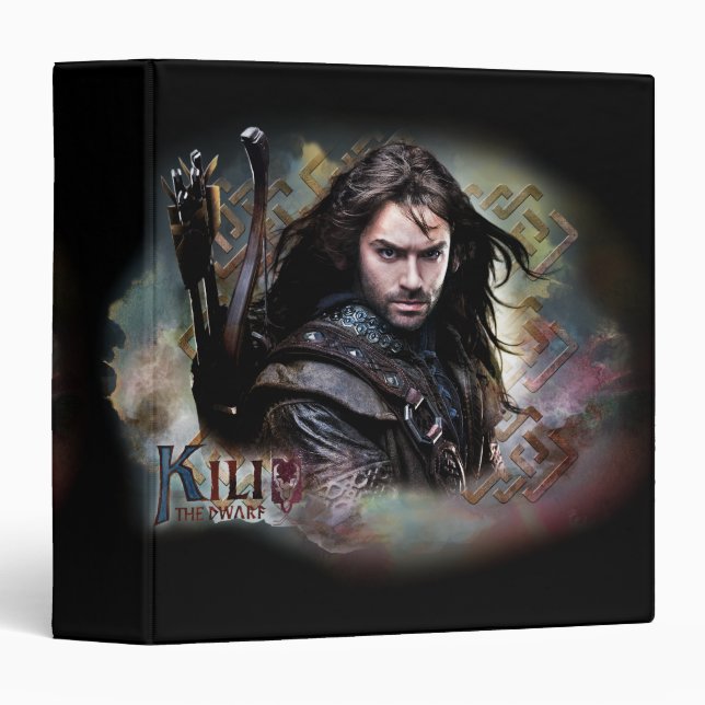 Classeur KILI THE DWARF™ Avec Nom (Devant/Côté)