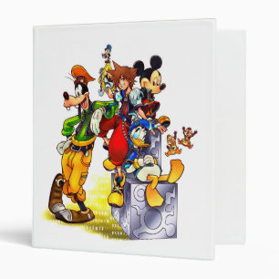 Classeur Kingdom Hearts : coded   Key art