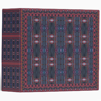 Classeur Knit Blue Burgundy