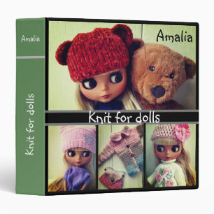 Classeur Knit pour poupées. #Crochet# tricot #poupées #hobb