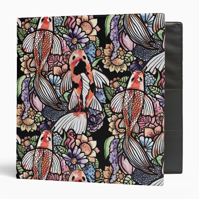 Classeur Koi Pond (Devant/Intérieur)
