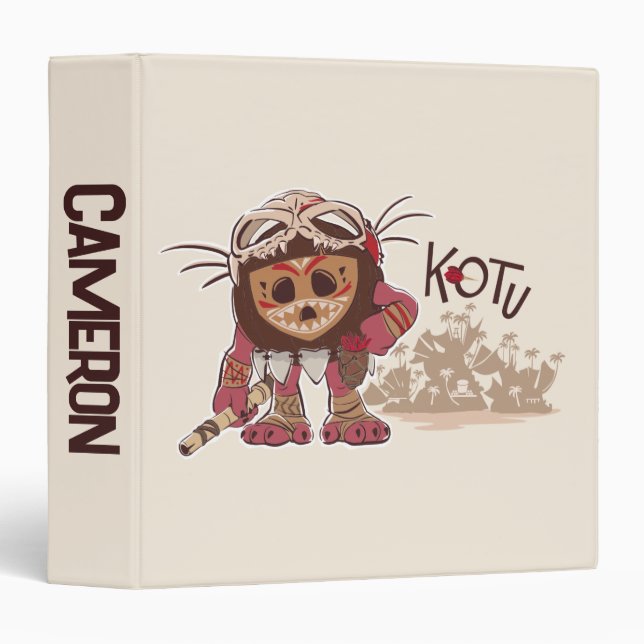 Classeur Kotu le Kakamora (Devant/Côté)