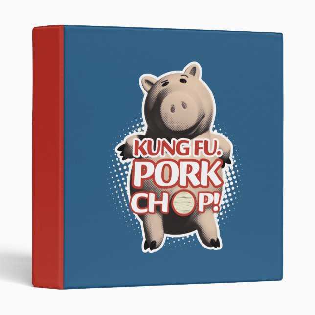 Classeur Kung Fu. Bouche de porc (Devant/Côté)