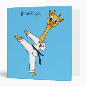 Classeur Kung Fu giraffe