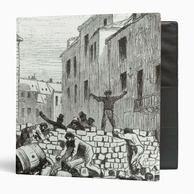 Classeur La barricade (Devant/Intérieur)