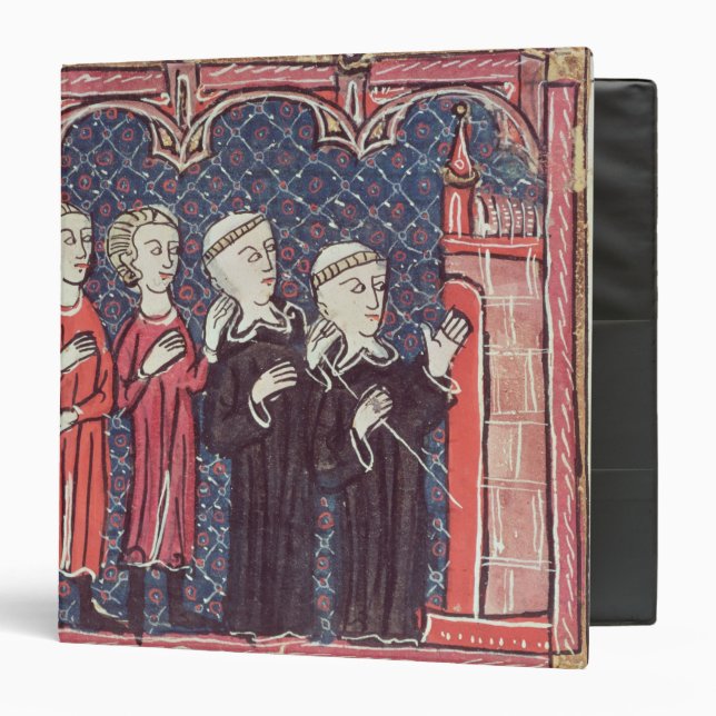 Classeur La base d'un monastère (Devant/Intérieur)