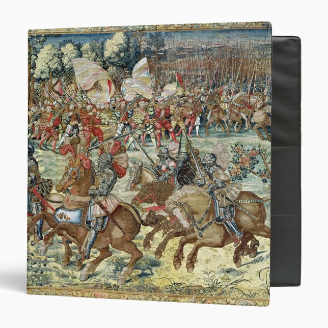 Classeur La bataille de Pavie. L'avance de Charles V (Devant/Intérieur)