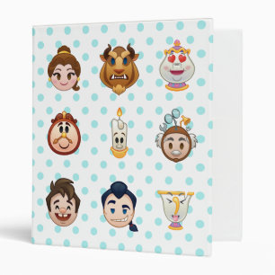 Classeur La beauté et la bête Emoji Caractères