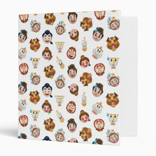 Classeur La beauté et la bête Emoji Motif de caractères