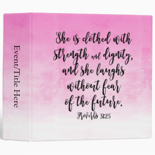 Classeur La bible des femmes chrétiennes des proverbes 31
