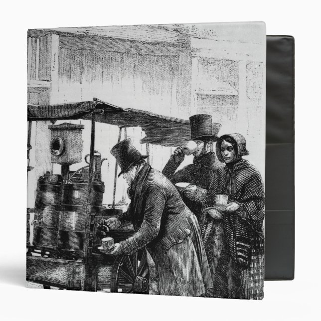 Classeur La Café-Stalle de Londres (Devant/Intérieur)