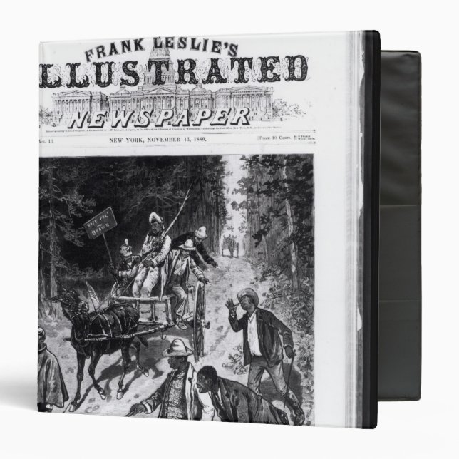 Classeur La Caroline du Nord, la campagne politique (Devant/Intérieur)