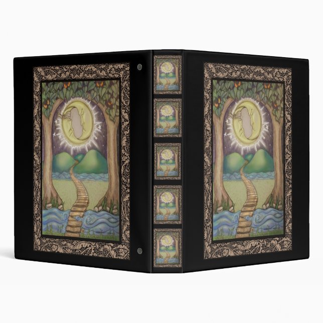 Classeur La carte de tarot de lune (Arrière-plan)