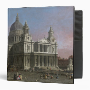 Classeur La cathédrale de St Paul, 1754 (huile sur la