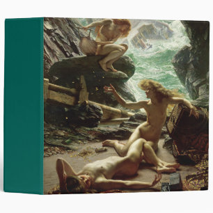 Classeur La caverne de la tempête Nymphs, 1903 (huile sur