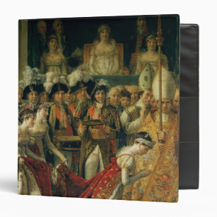Classeur La consécration du napoléon d'empereur