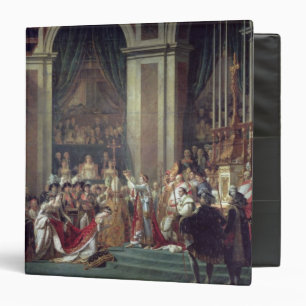 Classeur La consécration et le Josephine du napoléon