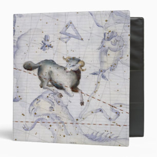 Classeur La constellation de Bélier, plaquent 4 du 'atlas