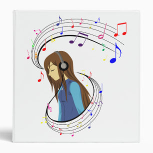 Classeur La couleur de la musique