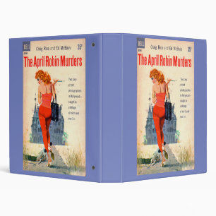 Classeur La couverture du roman d'April Robin Murders