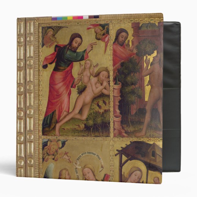 Classeur La création d'Ève, un panneau de Grabower (Devant/Intérieur)