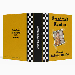 Classeur La cuisine de la grand-maman (1,5")