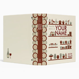 Classeur La cuisine rayonne le livre de cuisine fait sur