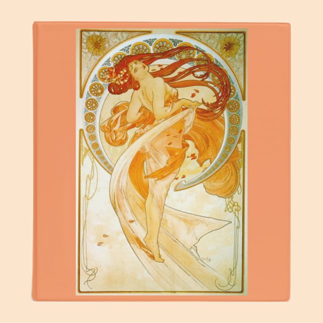 Classeur La Danse d'Alphonse Mucha (Créateur téléchargé)